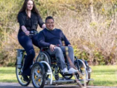 Cargo bike per carrozzina